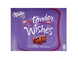Milka Tender wishes конфеты из молочного шоколада c вишневой начинкой 110 г